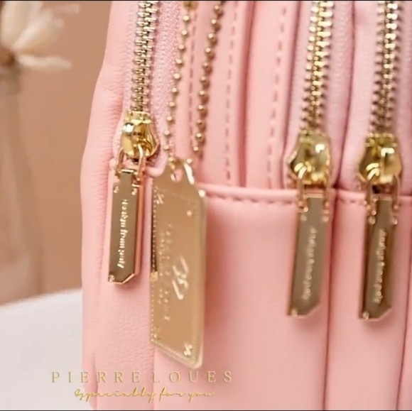 PIERRE LOUES MINI DARK PINK BACKPACK - Picture 9 of 15